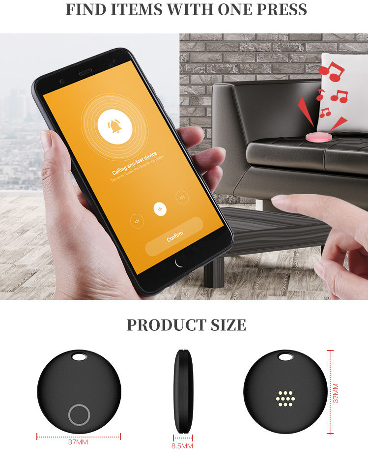 Best Bluetooth Locator Mini Pet Anti Lost Tracker Whistle Alarm Key Finder
